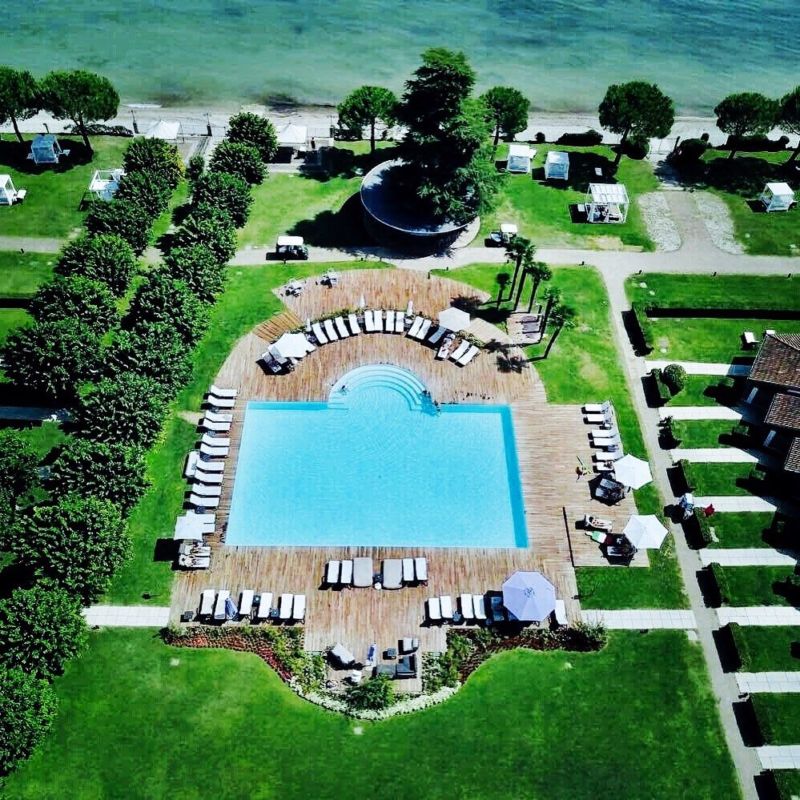 Splendido Bay vista piscina