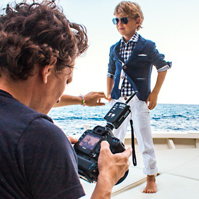 Foto-Service- im Boot, Gardasee