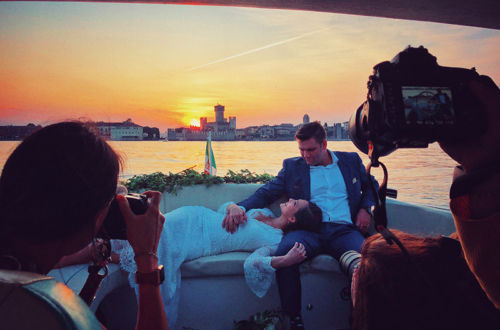 Wedding in motoscafo